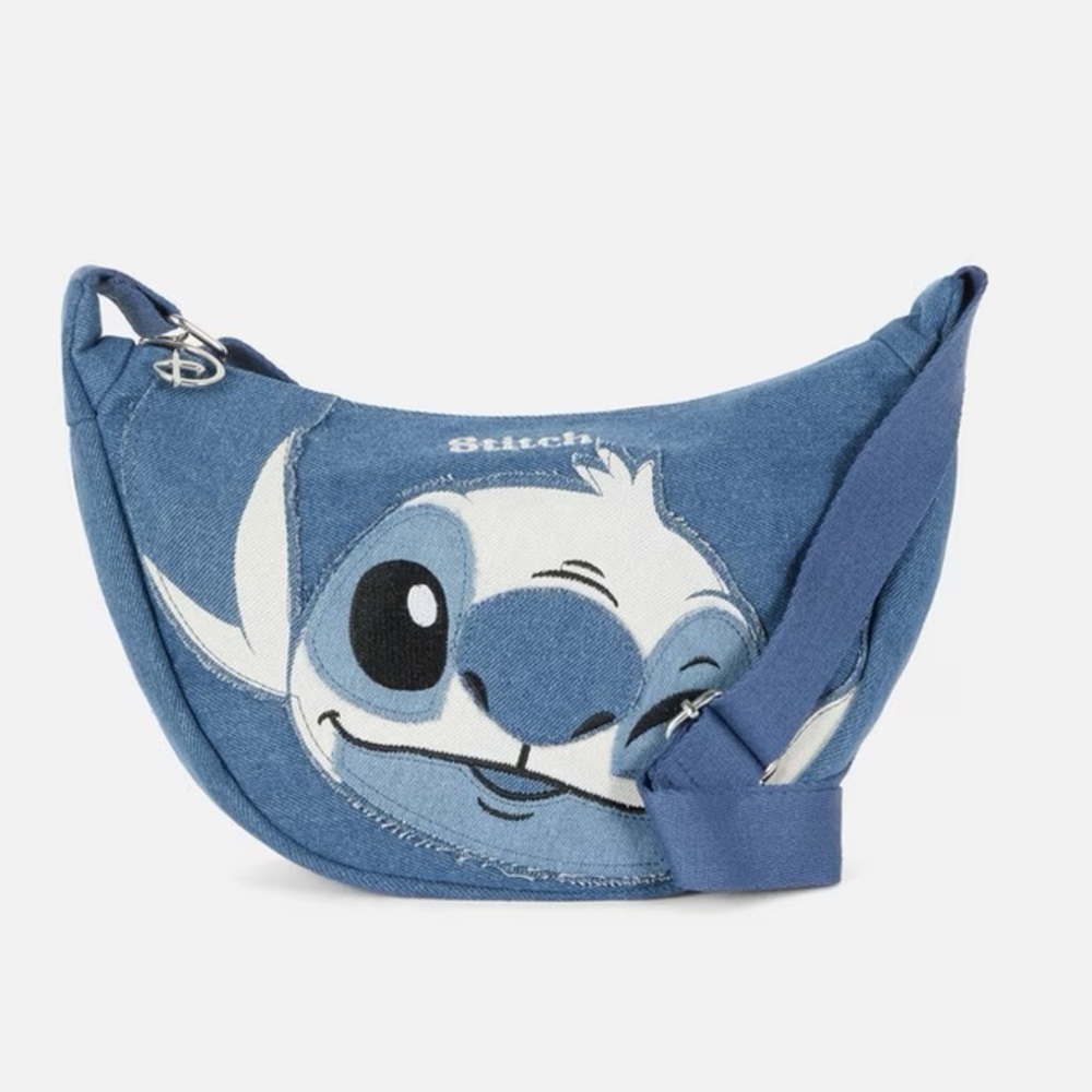 Disney Lilo‎ & Stitch Denim Sling Bum Bag